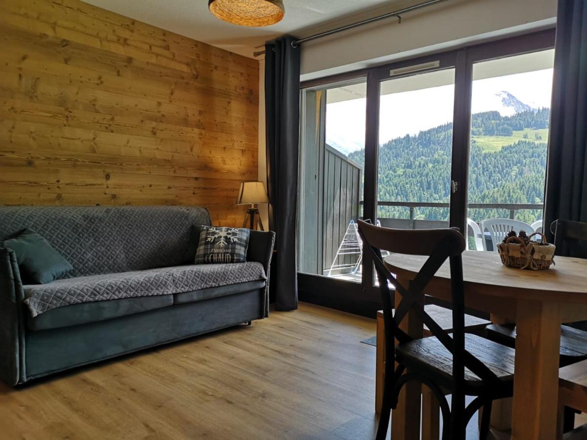 Duo Des Alpages Vue Exceptionnelle Sur Le Mont Blc Daire Saint-Gervais-les-Bains Dış mekan fotoğraf